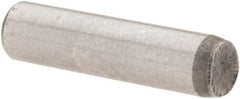 Value Collection - 1/8" Diam x 1/2" Pin Length Grade 8 Alloy Steel Standard Dowel Pin - C 50-58 Hardness, 3,200 Lb Breaking Strength, 1 Beveled & 1 Rounded End - All Tool & Supply