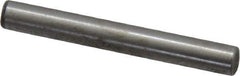 Value Collection - 3/16" Diam x 1-1/2" Pin Length Grade 8 Alloy Steel Standard Dowel Pin - C 50-58 Hardness, 7,200 Lb Breaking Strength, 1 Beveled & 1 Rounded End - All Tool & Supply