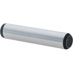 Value Collection - 1/4" Diam x 1-1/4" Pin Length Grade 8 Alloy Steel Standard Dowel Pin - C 50-58 Hardness, 12,800 Lb Breaking Strength, 1 Beveled & 1 Rounded End - All Tool & Supply