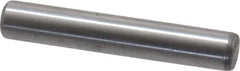 Value Collection - 1/4" Diam x 1-1/2" Pin Length Grade 8 Alloy Steel Standard Dowel Pin - C 50-58 Hardness, 12,800 Lb Breaking Strength, 1 Beveled & 1 Rounded End - All Tool & Supply