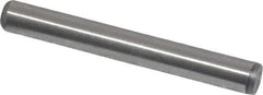 Value Collection - 1/4" Diam x 2" Pin Length Grade 8 Alloy Steel Standard Dowel Pin - C 50-58 Hardness, 12,800 Lb Breaking Strength, 1 Beveled & 1 Rounded End - All Tool & Supply