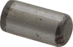 Value Collection - 5/16" Diam x 5/8" Pin Length Grade 8 Alloy Steel Standard Dowel Pin - C 50-58 Hardness, 20,000 Lb Breaking Strength, 1 Beveled & 1 Rounded End - All Tool & Supply