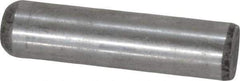 Value Collection - 5/16" Diam x 1-1/4" Pin Length Grade 8 Alloy Steel Standard Dowel Pin - C 50-58 Hardness, 20,000 Lb Breaking Strength, 1 Beveled & 1 Rounded End - All Tool & Supply