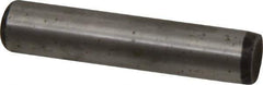 Value Collection - 5/16" Diam x 1-1/2" Pin Length Grade 8 Alloy Steel Standard Dowel Pin - C 50-58 Hardness, 20,000 Lb Breaking Strength, 1 Beveled & 1 Rounded End - All Tool & Supply