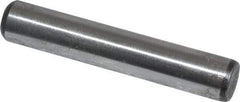 Value Collection - 5/16" Diam x 1-3/4" Pin Length Grade 8 Alloy Steel Standard Dowel Pin - C 50-58 Hardness, 20,000 Lb Breaking Strength, 1 Beveled & 1 Rounded End - All Tool & Supply