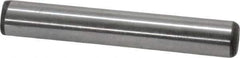 Value Collection - 5/16" Diam x 2" Pin Length Grade 8 Alloy Steel Standard Dowel Pin - C 50-58 Hardness, 20,000 Lb Breaking Strength, 1 Beveled & 1 Rounded End - All Tool & Supply