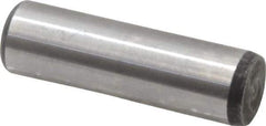 Value Collection - 7/16" Diam x 1-1/2" Pin Length Grade 8 Alloy Steel Standard Dowel Pin - C 50-58 Hardness, 39,100 Lb Breaking Strength, 1 Beveled & 1 Rounded End - All Tool & Supply