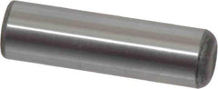 Value Collection - 1/2" Diam x 1-3/4" Pin Length Grade 8 Alloy Steel Standard Dowel Pin - C 50-58 Hardness, 51,000 Lb Breaking Strength, 1 Beveled & 1 Rounded End - All Tool & Supply