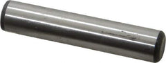 Value Collection - 1/2" Diam x 2-1/2" Pin Length Grade 8 Alloy Steel Standard Dowel Pin - C 50-58 Hardness, 51,000 Lb Breaking Strength, 1 Beveled & 1 Rounded End - All Tool & Supply