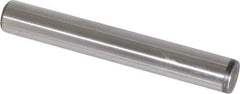 Value Collection - 1/2" Diam x 3-1/2" Pin Length Grade 8 Alloy Steel Standard Dowel Pin - C 50-58 Hardness, 51,000 Lb Breaking Strength, 1 Beveled & 1 Rounded End - All Tool & Supply