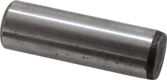 Value Collection - 5/8" Diam x 2" Pin Length Grade 8 Alloy Steel Standard Dowel Pin - C 50-58 Hardness, 79,800 Lb Breaking Strength, 1 Beveled & 1 Rounded End - All Tool & Supply