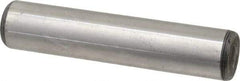 Value Collection - 5/8" Diam x 3" Pin Length Grade 8 Alloy Steel Standard Dowel Pin - C 50-58 Hardness, 79,800 Lb Breaking Strength, 1 Beveled & 1 Rounded End - All Tool & Supply