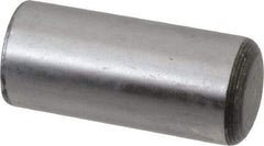 Value Collection - 7/8" Diam x 2" Pin Length Grade 8 Alloy Steel Standard Dowel Pin - C 50-58 Hardness, 156,000 Lb Breaking Strength, 1 Beveled & 1 Rounded End - All Tool & Supply