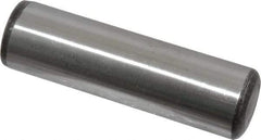 Value Collection - 1" Diam x 3-1/2" Pin Length Grade 8 Alloy Steel Standard Dowel Pin - C 50-58 Hardness, 204,000 Lb Breaking Strength, 1 Beveled & 1 Rounded End - All Tool & Supply