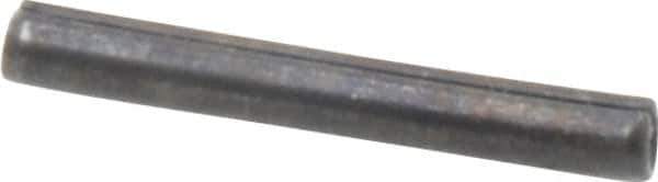 Made in USA - 3/32" Diam x 3/4" Long Slotted Spring Pin - Grade 1070-1090 Alloy Steel, Black Oxide Finish - All Tool & Supply