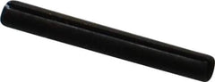 Made in USA - 1/16" Diam x 1/2" Long Slotted Spring Pin - Grade 1070-1090 Alloy Steel, Black Oxide Finish - All Tool & Supply