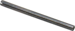 Made in USA - 1/16" Diam x 7/8" Long Slotted Spring Pin - Grade 1070-1090 Alloy Steel, Black Oxide Finish - All Tool & Supply