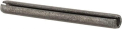 Made in USA - 3/16" Diam x 1-3/4" Long Slotted Spring Pin - Grade 1070-1090 Alloy Steel, Black Oxide Finish - All Tool & Supply