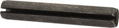 Made in USA - 5/16" Diam x 1-7/8" Long Slotted Spring Pin - Grade 1070-1090 Alloy Steel, Black Oxide Finish - All Tool & Supply