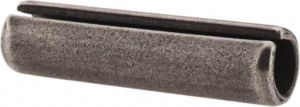 Made in USA - 1/2" Diam x 2" Long Slotted Spring Pin - Grade 1070-1090 Alloy Steel, Black Oxide Finish - All Tool & Supply