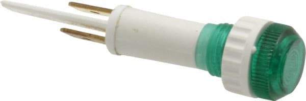 ACI - 24 V Green Lens Indicating Light - Round Lens, Blade Connector, 52.6" OAL x 13.5" Wide - All Tool & Supply