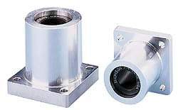 Thomson Industries - 0.751" ID, 1,900 Lb Static Load Capacity, Single Flanged Mounted Linear Bearing - All Tool & Supply