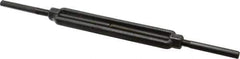 Made in USA - 1,200 Lb Load Limit, 3/8" Thread Diam, 6" Take Up, Steel Stub & Stub Turnbuckle - 7-1/4" Body Length, 7/16" Neck Length, 13" Closed Length - All Tool & Supply