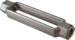 Made in USA - 10,000 Lb Load Limit, 1" Thread Diam, 6" Take Up, Steel Turnbuckle Body Turnbuckle - 8-3/4" Body Length, 1-3/8" Neck Length, 18" Closed Length - All Tool & Supply