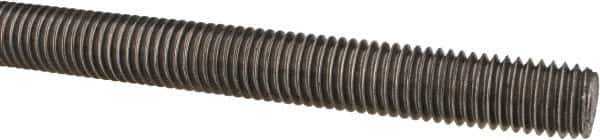 Made in USA - 5/8-11 UNC (Coarse), 3' Long, Low Carbon Steel Threaded Rod - Oil Finish Finish, Right Hand Thread - All Tool & Supply