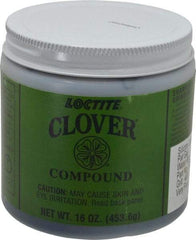 Loctite - 1 Lb Water Soluble Compound - Compound Grade Super Fine, 400 Grit, Black & Gray, Use on General Purpose - All Tool & Supply