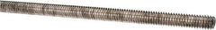 Made in USA - 5/16-18 UNC (Coarse), 3' Long, Stainless Steel Threaded Rod - Right Hand Thread - All Tool & Supply