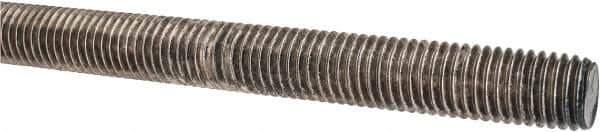 Value Collection - 5/8-11 UNC (Coarse), 3' Long, Stainless Steel Threaded Rod - Right Hand Thread - All Tool & Supply