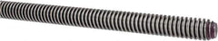 Keystone Threaded Products - 1/2-10 Acme, 3' Long, Low Carbon Steel General Purpose Acme Threaded Rod - Oil Finish Finish, Right Hand Thread, 2G Fit - All Tool & Supply