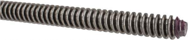 Keystone Threaded Products - 5/8-6 Acme, 3' Long, Low Carbon Steel General Purpose Acme Threaded Rod - Oil Finish Finish, Right Hand Thread, 2G Fit - All Tool & Supply