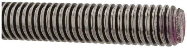 Keystone Threaded Products - 1-1/2-4 Acme, 6' Long, Low Carbon Steel General Purpose Acme Threaded Rod - Oil Finish Finish, Right Hand Thread, 2G Fit - All Tool & Supply