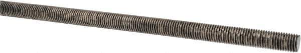 Made in USA - 5/16-24 UNF (Fine), 3' Long, Stainless Steel Threaded Rod - Right Hand Thread - All Tool & Supply