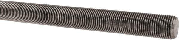 Made in USA - 5/8-18 UNF (Fine), 3' Long, Stainless Steel Threaded Rod - Right Hand Thread - All Tool & Supply