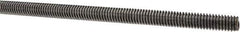 Value Collection - 5/16-18 UNC (Coarse), 3' Long, Alloy Steel Threaded Rod - Right Hand Thread - All Tool & Supply