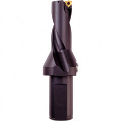 Iscar - 75mm Max Drill Depth, 3xD, 25mm Diam, Indexable Insert Drill - 32mm Shank Diam, Whistle Notch Shank - All Tool & Supply