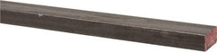 Made in USA - 36" Long x 1/4" High x 1/2" Wide, Mill Key Stock - W-1 (Water Hardening) Tool Steel - All Tool & Supply