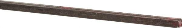 Made in USA - 36" Long x 1/16" High x 1/16" Wide, Key Stock - W-1 (Water Hardening) Tool Steel - All Tool & Supply