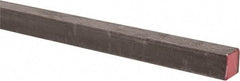 Made in USA - 36" Long x 7/16" High x 7/16" Wide, Key Stock - W-1 (Water Hardening) Tool Steel - All Tool & Supply