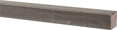 Made in USA - 36" Long x 1/2" High x 1/2" Wide, Key Stock - W-1 (Water Hardening) Tool Steel - All Tool & Supply