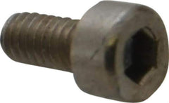 Value Collection - M2.5x0.45 Metric Coarse Hex Socket Drive, Socket Cap Screw - Grade 18-8 & Austenitic A2 Stainless Steel, Uncoated, Fully Threaded, 5mm Length Under Head - All Tool & Supply