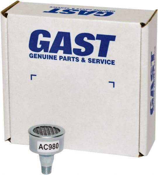 Gast - Air Actuated Motor Accessories Type: Muffler Assembly For Use With: 2AM & 4AM Models - All Tool & Supply