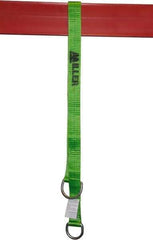 Miller - 6' Long, Cross-Arm Strap - 400 Lb Capacity, Nylon Webbing with Steel D-Rings - All Tool & Supply