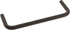 Amatom Electronic Hardware - 4-1/4" Long x 1-1/2" High, Round Handle - Black Oxide Finish, Stainless Steel, 4" Center to Center - All Tool & Supply