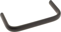 Amatom Electronic Hardware - 4-9/32" Long x 0.44" Wide x 2" High, Oval Handle - Black Oxide Finish, Stainless Steel, 4" Center to Center - All Tool & Supply