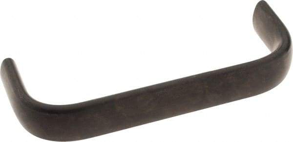 Amatom Electronic Hardware - 4-9/32" Long x 0.63" Wide x 1-1/2" High, Oval Handle - Black Oxide Finish, Stainless Steel, 4" Center to Center - All Tool & Supply