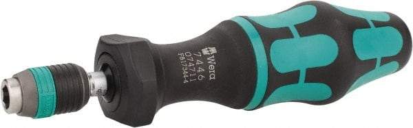 Wera - 1 Piece, 11 to 29 In/Lb, Adjustable Torque Limiting Screwdriver - 6" OAL, 1/4" Drive, 1 In/Lb Graduation - All Tool & Supply